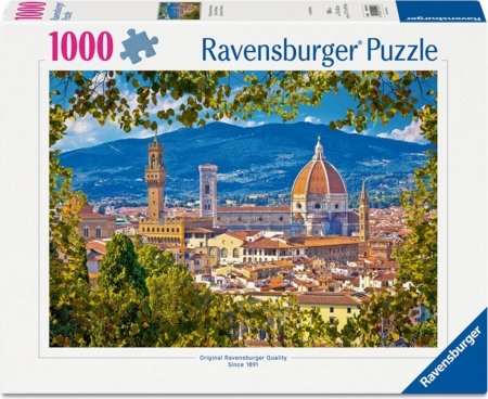 RAVENSBURGER PUZZLE puzle Florences katedrāle, 1000 gab., 12001910 7 