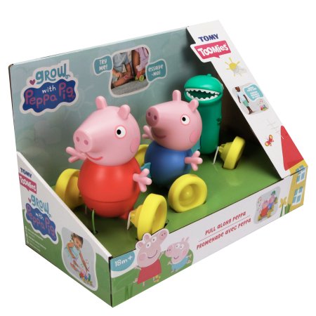 TOOMIES vilkšanas rotaļlieta Peppa, E73527 