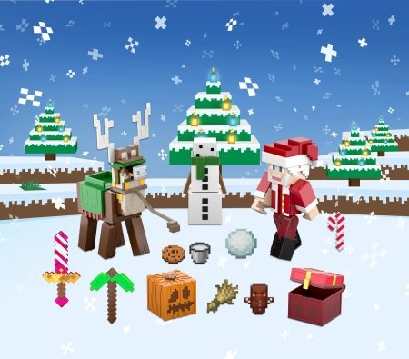 MINECRAFT adventes kalendārs, HXM86 