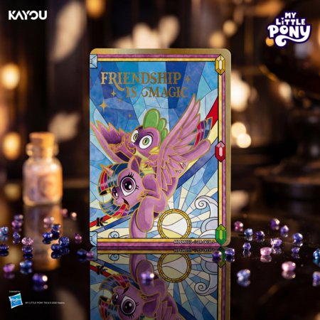 KAYOU My Little Pony kolekcionējamās kartītes Moon Edition, 8 gab., MLP-KP-YYYH-HY-003B-EMEA 