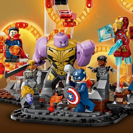 76323 LEGO® Super Heroes Marvel Atriebēji: Noslēguma cīņa Izšķirošā kauja 