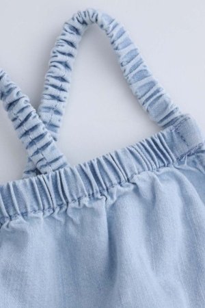 COCCODRILLO kleita ar īsām piedurknēm HAPPY RETRO GIRL KIDS, zils, WC5128302HGK-014-122, 122 cm 