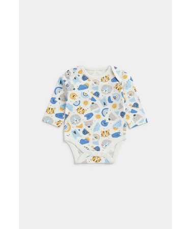 MOTHERCARE bodijs ar garām piedurknēm, 5 gab., FC042 