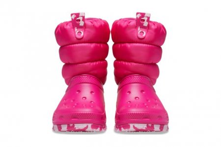 CROCS sniega zābaki, rozā, 32 izmērs, 207684-6X0 207684-6X0-32