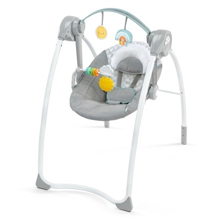 INGENUITY šūpuļkrēsls SUN VALLEY, 0 - 9 m., GREY, 16978 