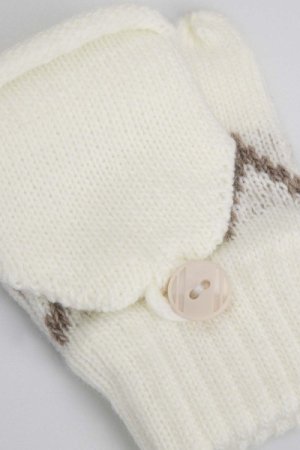 COCCODRILLO dūraiņi ACCESSORIES WINTER GIRL, ecru,  ZC3360404AWG-003 