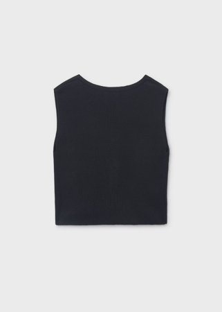 MAYORAL blūze bez piedurknēm, black, 6.020-31, cm 