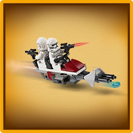 75372 LEGO® Star Wars ™ Clone Trooper™ Un Battle Droid™ Kaujas Paka 