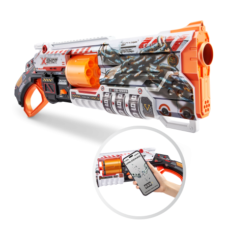 X-SHOT rotaļu pistole "Lock Gun", Skins 1. sērija, 36606 36606