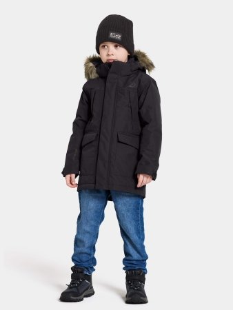 DIDRIKSONS ziemas jaka OXID, melna, 504934-060, 160 cm 