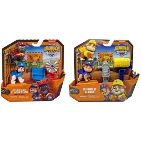 RUBBLE & CREW figure set, 2vnt., assort., 6066727 