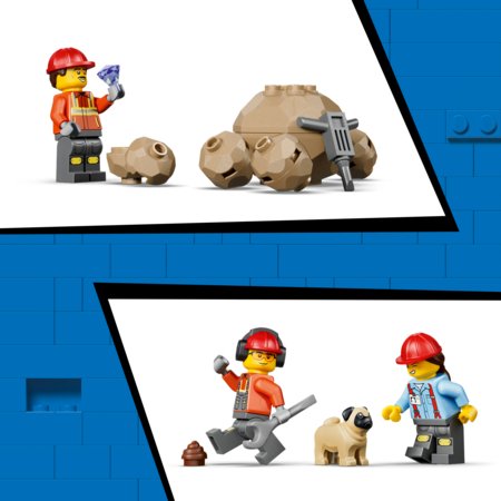 60494 LEGO® City Pašizgāzējs un frontālais iekrāvējs 