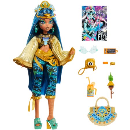 MONSTER HIGH Monsterfest lelle Kleo, HXH81 