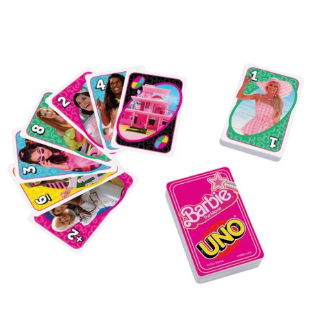 MATTEL GAMES UNO kārtis Barbie Filma, HPY59 HPY59