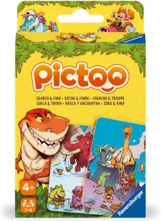 RAVENSBURGER Pictoo Dino kāršu spēle, (EN), 23479 0 
