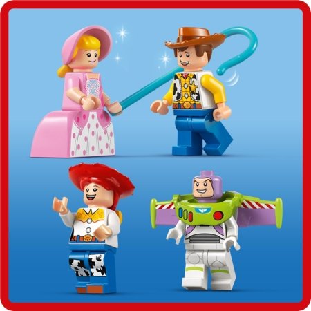 43264 LEGO® Disney™ Rotaļlietu stāsts: Svinību vilciens un RC auto 