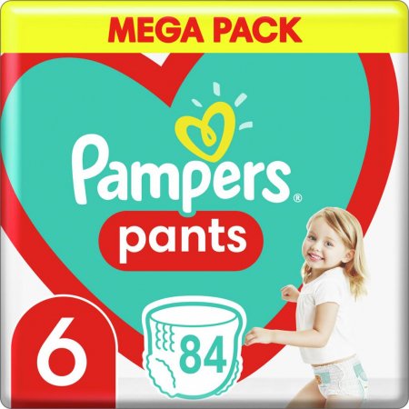 PAMPERS autiņbiksītes 6.izmērs, 4gab., 15kg+, 81748926 81748926