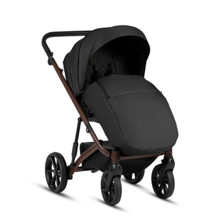 TUTIS universāli ratiņi VIVA 6+ ESSENTIAL 2/1, Caviar, 1612070 