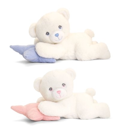 KEEL TOYS Mīksta rotaļlieta Lāču mazulis ar spilvenu, sortiments 25cm, SE1427 