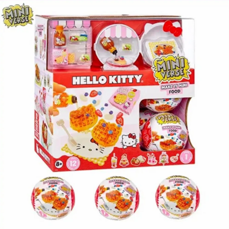 MINIVERSE mini vafeļu gatavošanas komplekts, asort., 547235 