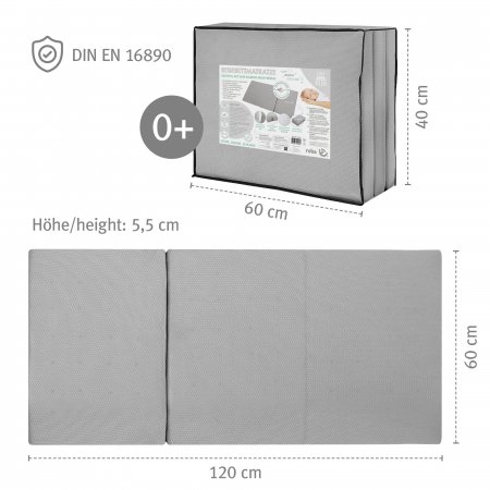 ROBA matracis 60 x 120 x 5.5 cm SAFE ASLEEP®, 0272 0272