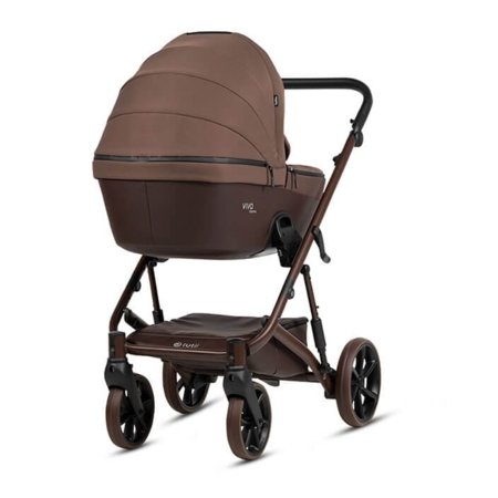 TUTIS universāli ratiņi VIVA 6+ ESSENTIAL 2/1, Espresso, 1612067 