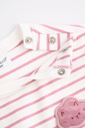 COCCODRILLO krekls ar garām piedurknēm DREAM DIARIES GIRL NEWBORN, krāsa, WC5143102DGN-022-086, 86 cm 