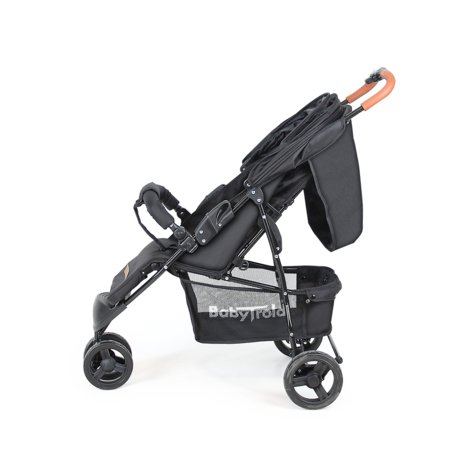 BABYTROLD ratiņi EASY GO, Black, 13-12S 