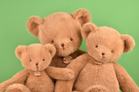 DOUDOU ET COMPAGNIE plīša rotaļlieta "Lācis", 38 cm, HO3385 