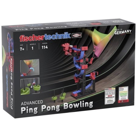 FISCHER TECHNIK konstruktors Galda tenisa boulinga spēle, 569017 