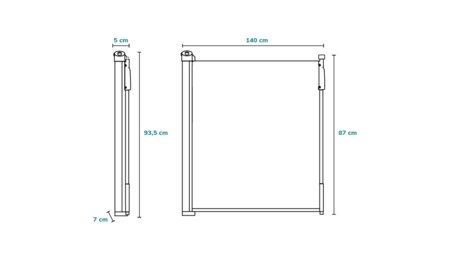 LIONELO drošības vārti TULIA, Black, LO-TULIA 