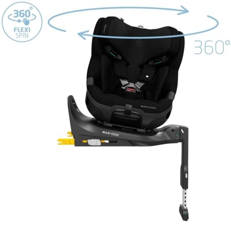MAXI-COSI autokrēsls, 76-150 cm, Emerald 360 Pro, Authentic Black, 8621671110 