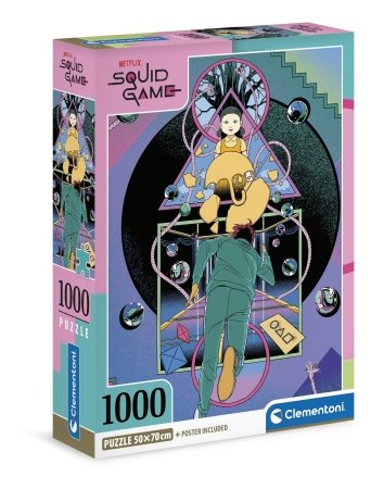 CLEMENTONI SQUID GAME puzle, 1000 pcs., 39900 