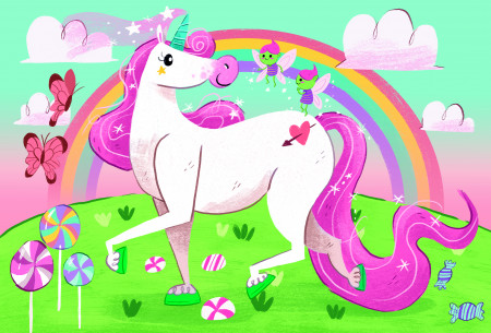 CLEMENTONI Es ticu vienradžiem, 27109 27109