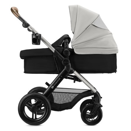 KINDERKRAFT universālie ratiņi MOOV 2 XL, moonlight grey, KSMOOVXLGRY0000 