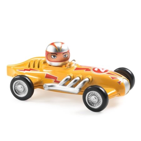 CRAZY MOTORS rotaļu automašīna Yellow Super Speed, DJ05454 