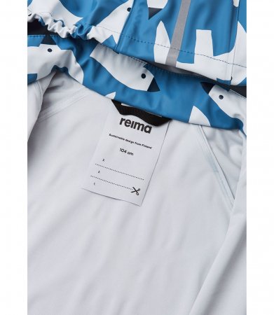 REIMA ūdensnecaurlaidīga jaka VESI, zila, 5100025A-6551 5100025A-6551-122