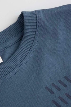 COCCODRILLO t-krekls ar īsam piedurknēm, zili, 