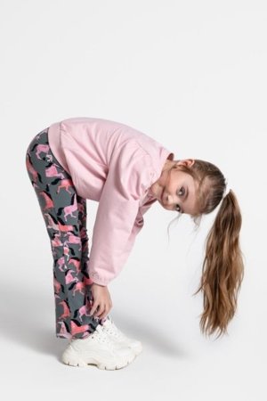 COCCODRILLO legingi NOSTALGIC MEADOW GIRL KIDS, zaļš, WC5122102NGK-027-122, 122 cm 