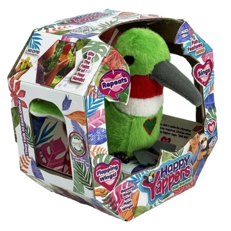 HAPPY YAPPERS interaktīva plīša rotaļlieta Kolibri, 9401 