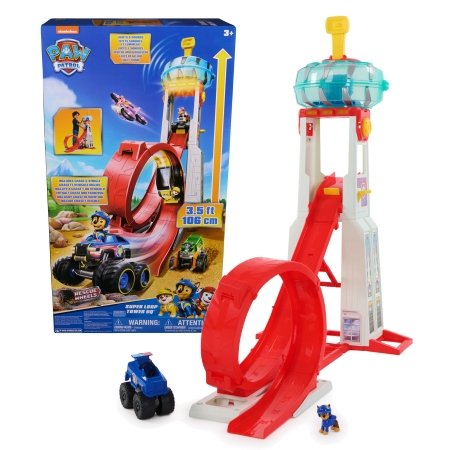 PAW PATROL rotaļu komplekts Super Loop Tower HQ, 6069672 