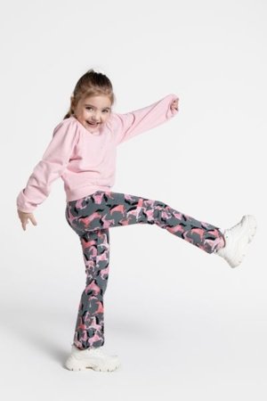 COCCODRILLO legingi NOSTALGIC MEADOW GIRL KIDS, zaļš, WC5122102NGK-027-122, 122 cm 