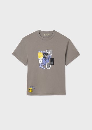MAYORAL t-krekls ar īsam piedurknēm 7F, pelēki, 6044-85 