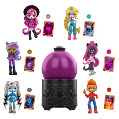 MONSTER HIGH Fright Sized Portions Asst – kristāla bumbu sērija, JCX99 