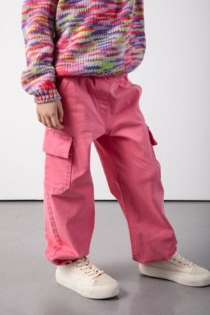 COCCODRILLO bikses RAVE GIRL KIDS, rozā, ZC5119101RGK-007-116, 116 cm 