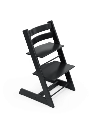 STOKKE barošanas krēsls ar aizsargbarjeru TRIPP TRAPP, black, 684600 