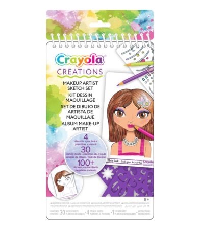 CRAYOLA krāsošanas komplekts Make-up Sketch, 04-1055 