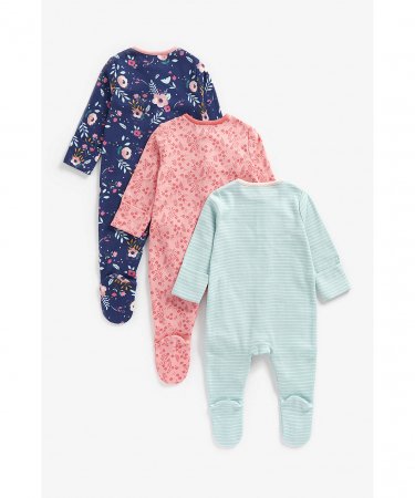 MOTHERCARE zīdaiņu kombinezons, 3 gab., ZC343 555834