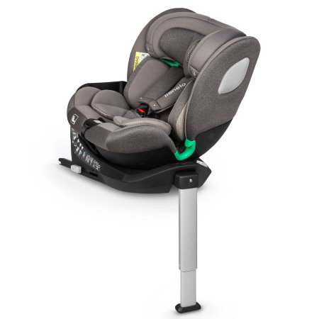 LIONELO autokrēsls LO-BRAAM I-SIZE 40-150cm, Grey Stone 