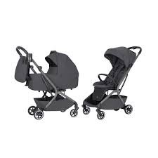 CARRELLO universāls ratiņi MAGIA 2in1, Elm grey, CRL-6555